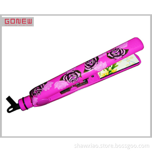 Magic ceramic hair straightener
